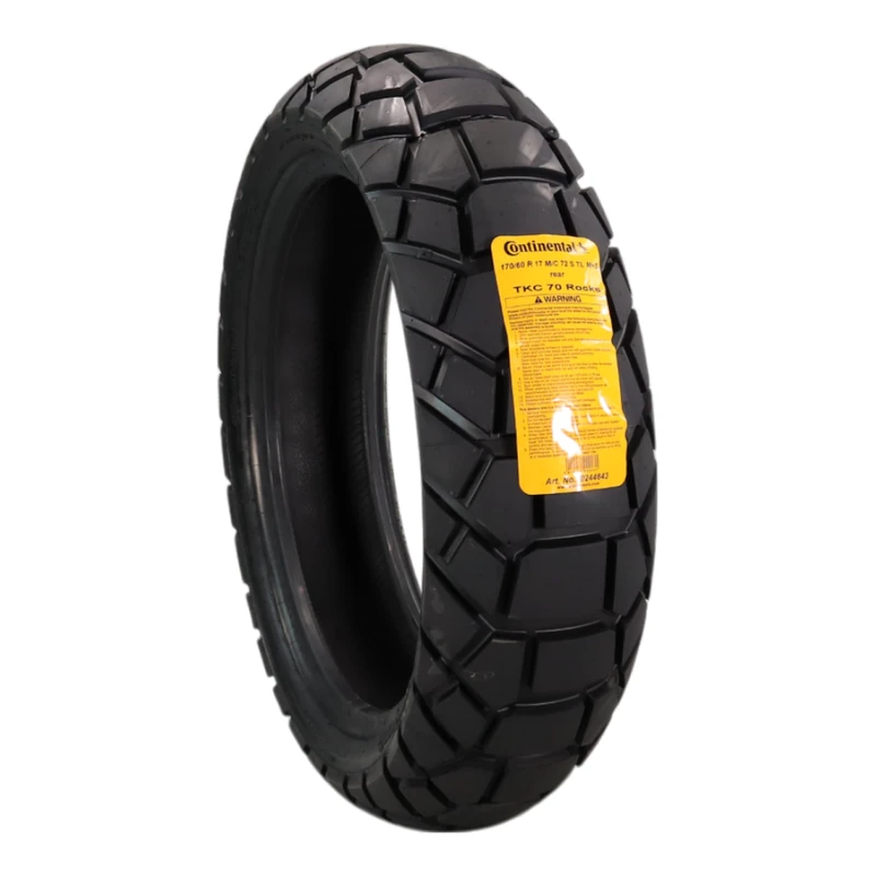 TYRE CONTINENTAL TKC 70 ROCKS 170 60 R17 M/C 72S TL M+S NO-3PMSF FOR MOTORBIKES - Image 1
