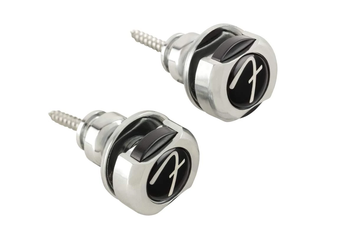 Fender Infinity Strap Locks, 360° Rotation, Chrome
