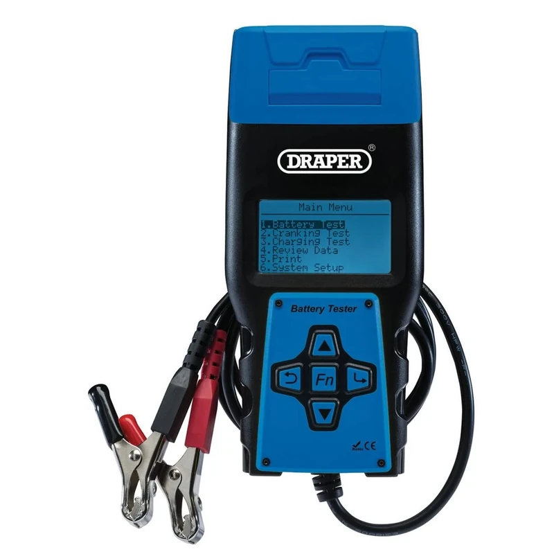 Draper 92445 Battery Tester with Printer