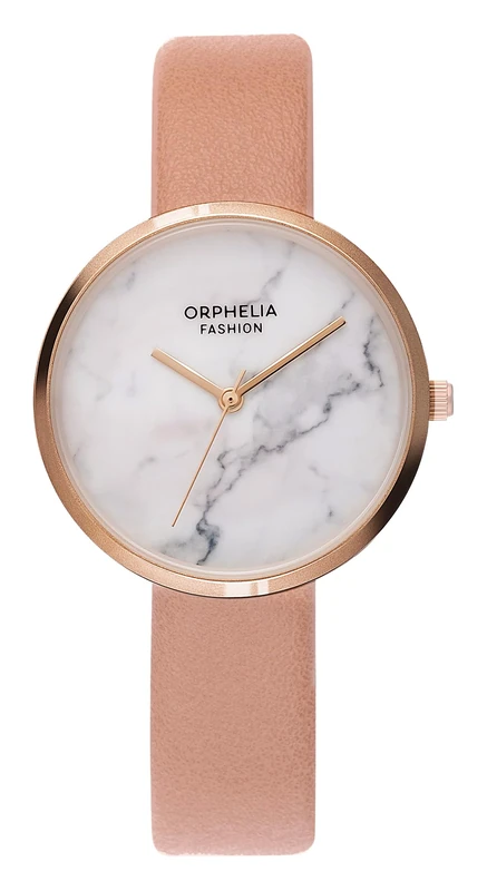 Orphelia Women's Analogue Quartz Watch with Leather Strap OF711905 Pink