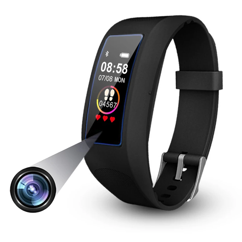 DigiKuber Smart Watch Hidden Camera, Spy Camera Watch, Surveillance Mini Camcorder Activity Tracker, 1080P Micro Camera with Bluetooth 32GB - Image 1