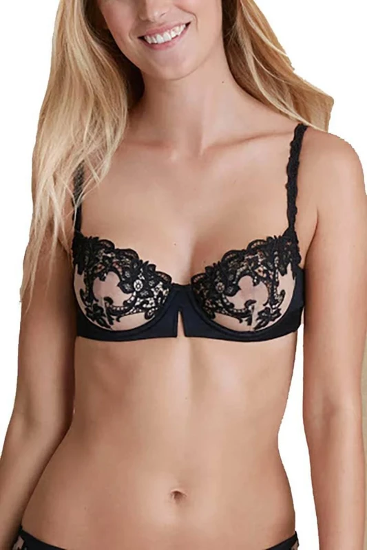 Simone Pérèle Half Cup Underwired Bra - Black - 32B