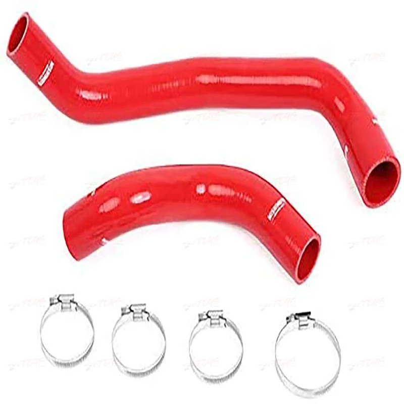 Mishimoto MMHOSE-RHD-32RD Silicone Radiator Hose Kit Compatible With Nissan Skyline R32 GTR 1989-1992 Red