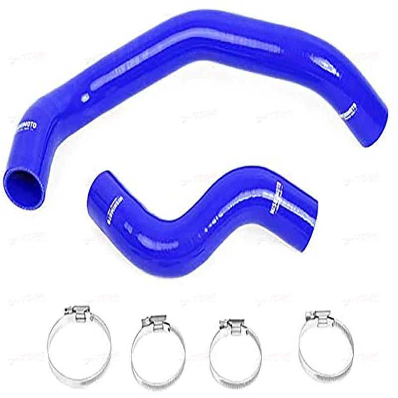 Mishimoto MMHOSE-RHD-33BL Silicone Radiator Hose Kit Compatible With Nissan Skyline R33/R34 GTR 1993-2002 Blue