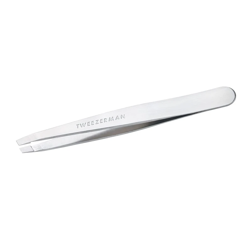 Tweezerman Platinum Silver Slant Tweezer