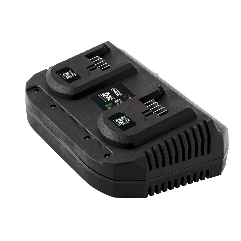 Draper 92239 D20 20V Li-Ion Twin Battery Charger - Image 1