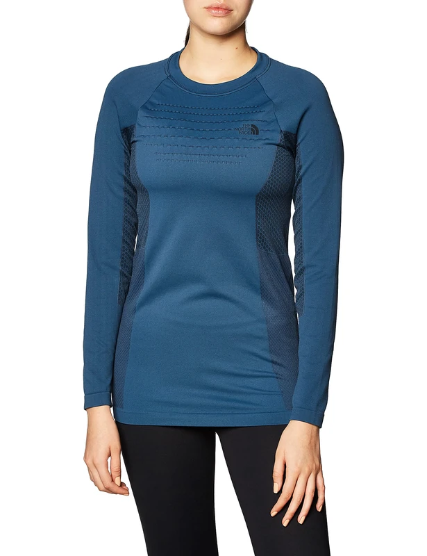 The North Face Sport Sweatshirt Blue Wing Teal-Tnf Black ML