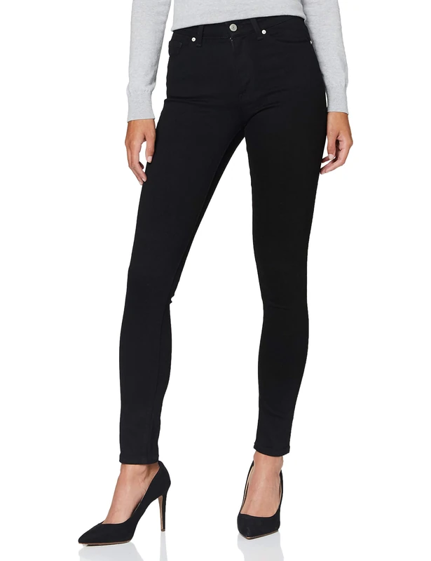 GANT Women's Skinny Super Stretch Jeans Casual Trousers, Black, W26/L34