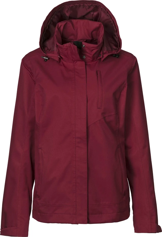 Mckinley Edinburgh Functional Hiking Jacket Women's Hiking Jacket - Red Dark, 52