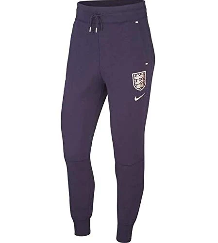 NIKE Ent Nsw Technologie Fleece Pants Aut Women's Pants - Purple Dynasty/White/White/P48, Large