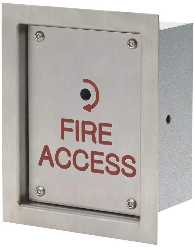 Defender Security DEF-0690-1 Fire man's Override Drop Switch, Flush Mount
