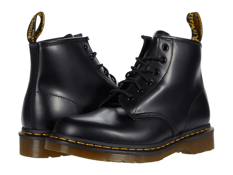Dr. Martens 101 YS 6-Eye Leather Boots - Men's Boots