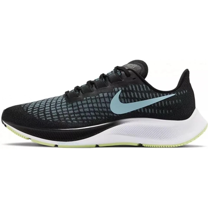 Nike WMNS NIKE AIR ZOOM PEGASUS 37, Women’s Running Shoe, Black/Glacier Ice-Barely Volt-White, 3 UK (36 EU)