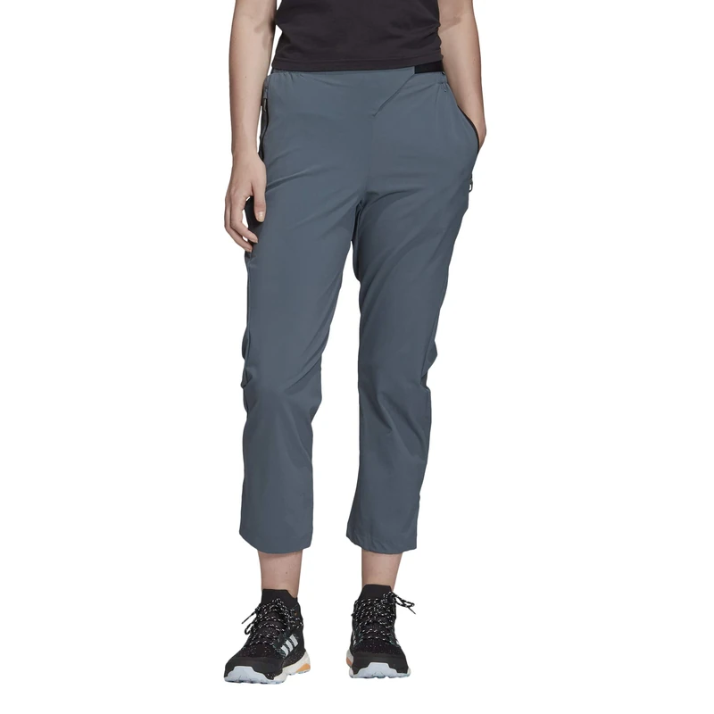 adidas Women W Hike Pants Azuleg, Size 32
