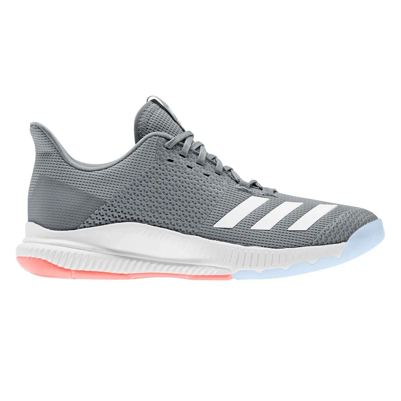 adidas Crazyflight Bounce 3, Women's Track Shoe, GRAY THREE F17 / FTWR WHITE / SIGNAL CORAL, 4.5 UK (37 1/3 EU) - Image 1