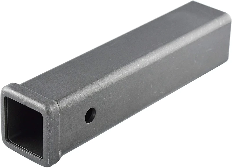 TOPTOW Trailer Hitch Weld-on Receiver Tube 64455, Combo Bar with 2 inch Hitch Receiver, 12 inch Long, Raw Finish