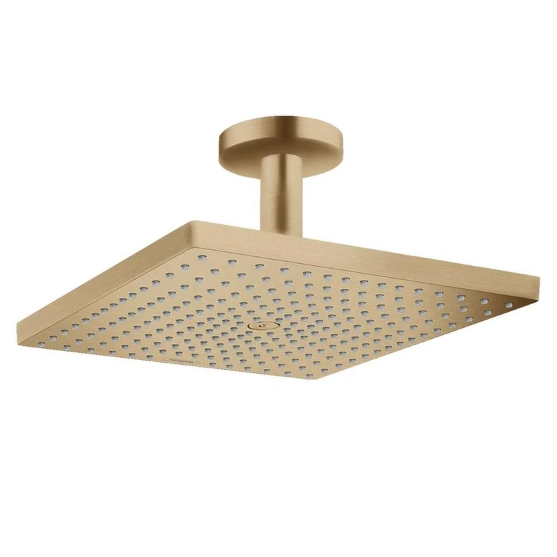 hansgrohe Raindance E 300 Rain Shower Head (Shower Head with Ceiling Connection) Brushed Bronze