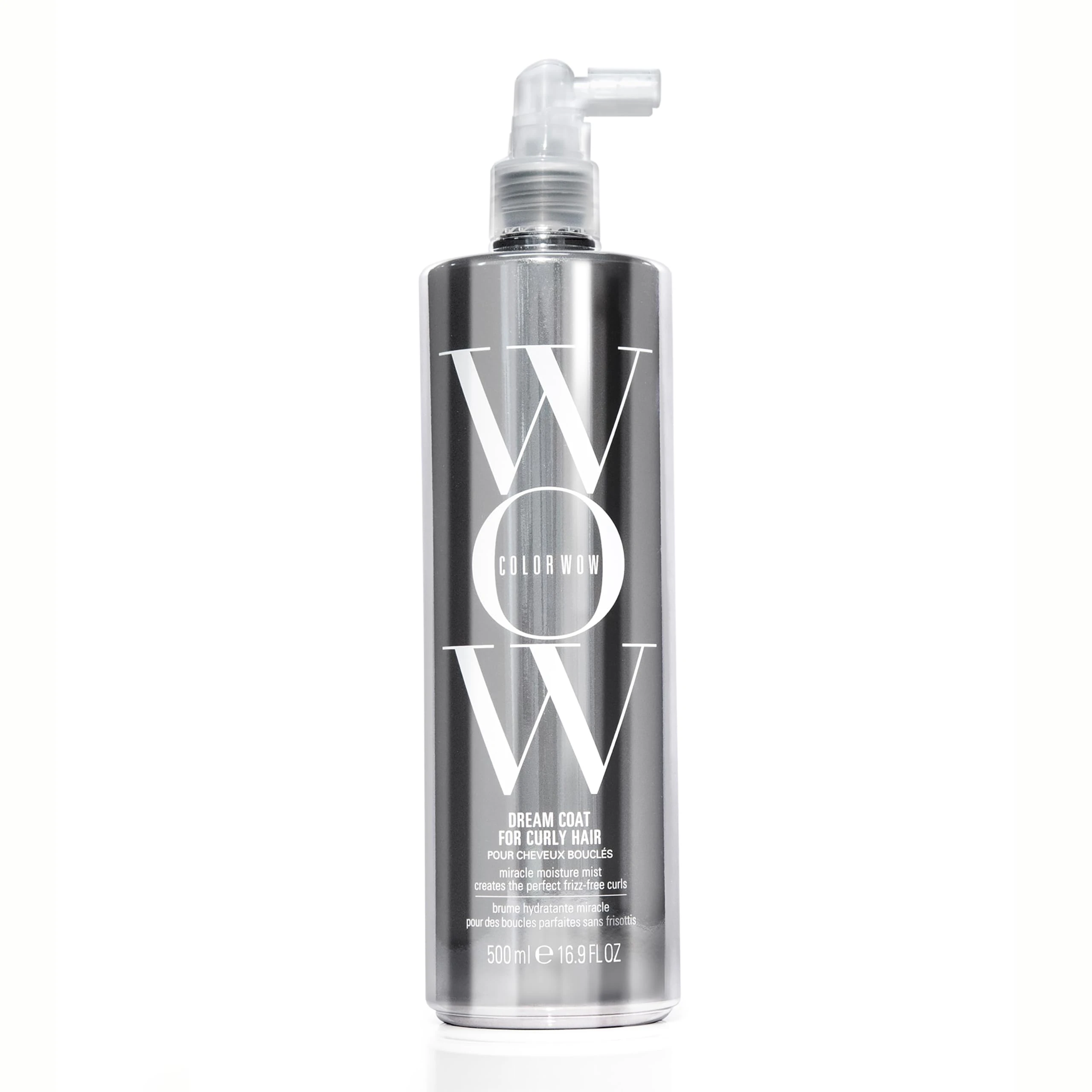 COLOR WOW Dream Coat for Curly Hair – Lightweight Anti-Frizz Spray for Bouncy, Frizz-Free Waves and Curls, 500ml