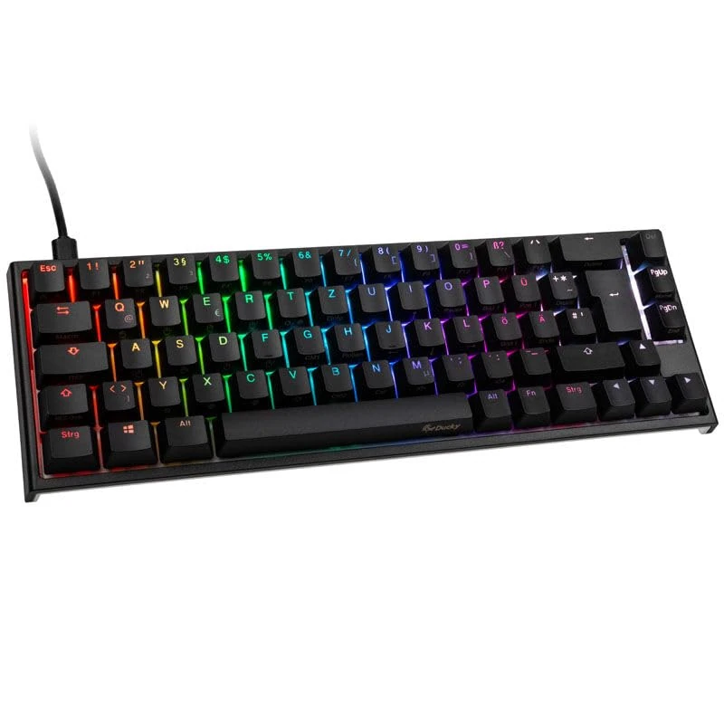 Ducky ONE 2 SF Gaming , MX-Silent-Red, RGB LED - Black