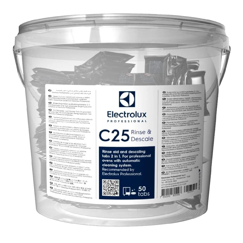 Electrolux C25 Rinse and Descale Tab, Pack 50