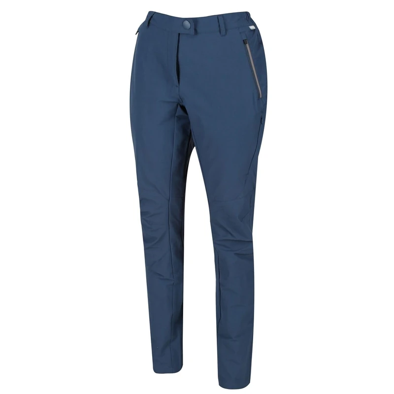 Regatta Ladies Trousers Highton Pantalón Tejido elástico Isotex impermeable Dark Denim - Image 1