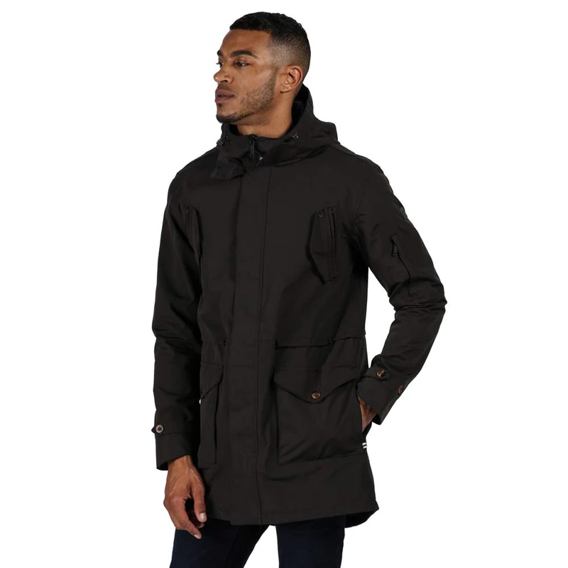 Regatta Men's Makarius Jacket, black, XXL