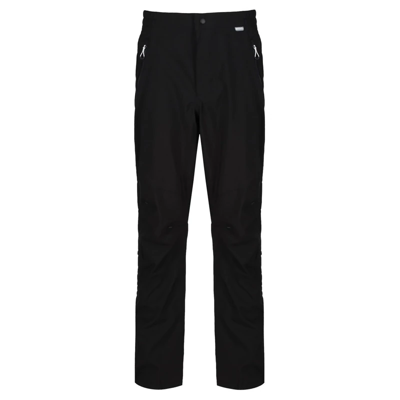Regatta Highton Stretch Mens Overtrousers Short, Black, Large - Image 1
