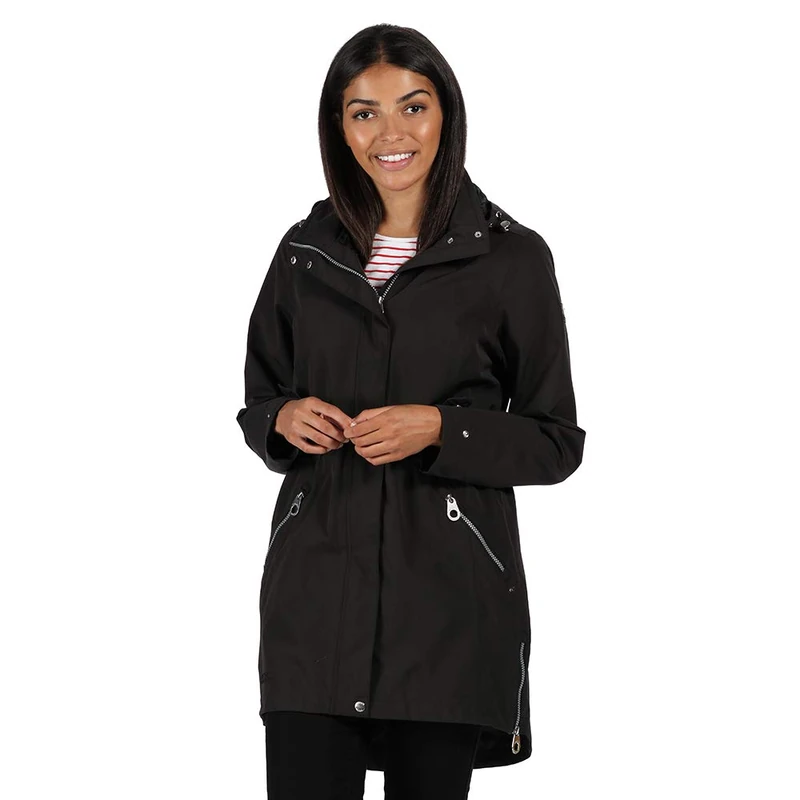 Regatta Alerie Women's Waterproof Breathable Water Repellent Hooded Parka with Warm Lining and Full Zip Opening