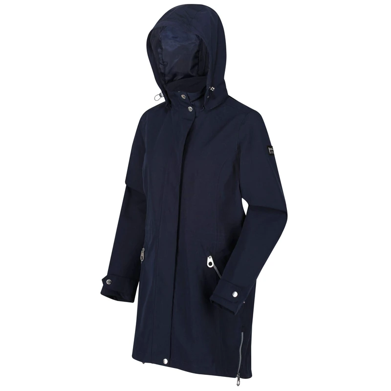 Regatta Alerie Women's Waterproof Breathable Water Repellent Hooded Parka with Warm Lining and Full Zip Opening