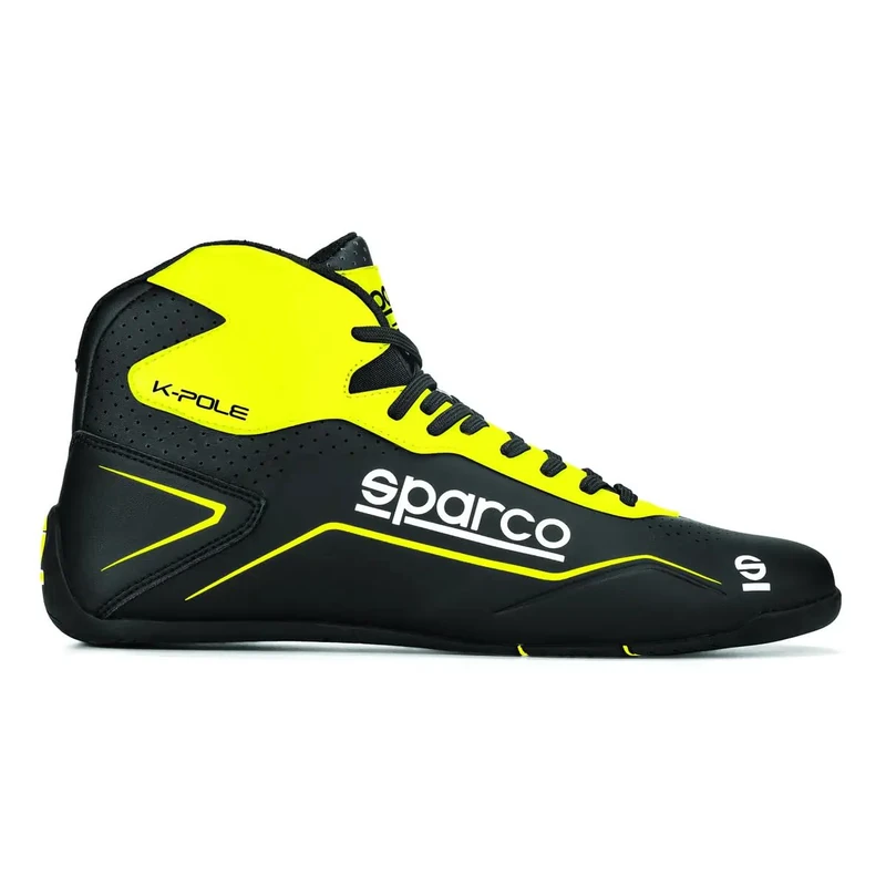 Sparco Kart Shoes K-Pole Size 41 Black/Flu