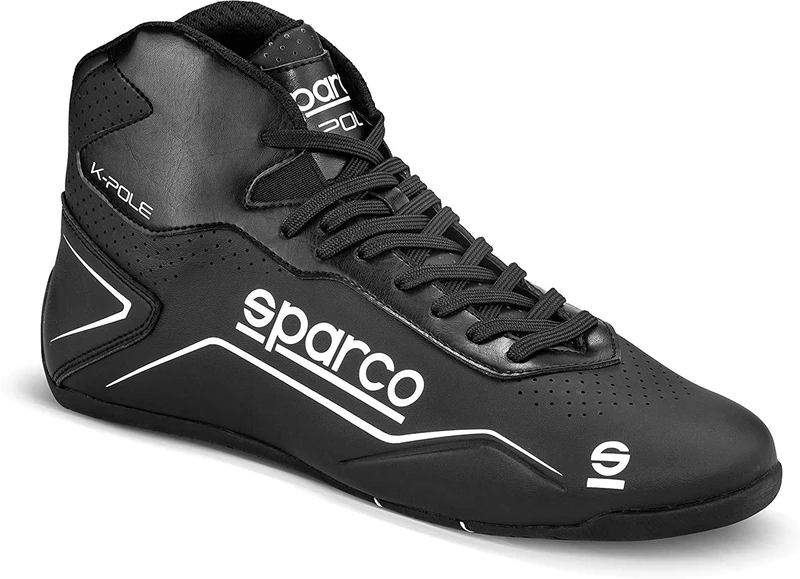 Sparco K-Pole Shoes Size 36 Black/Fluo Or