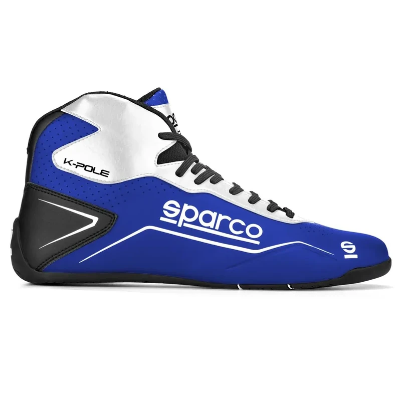 Sparco Kart Shoes K-Pole Size 38 Blue
