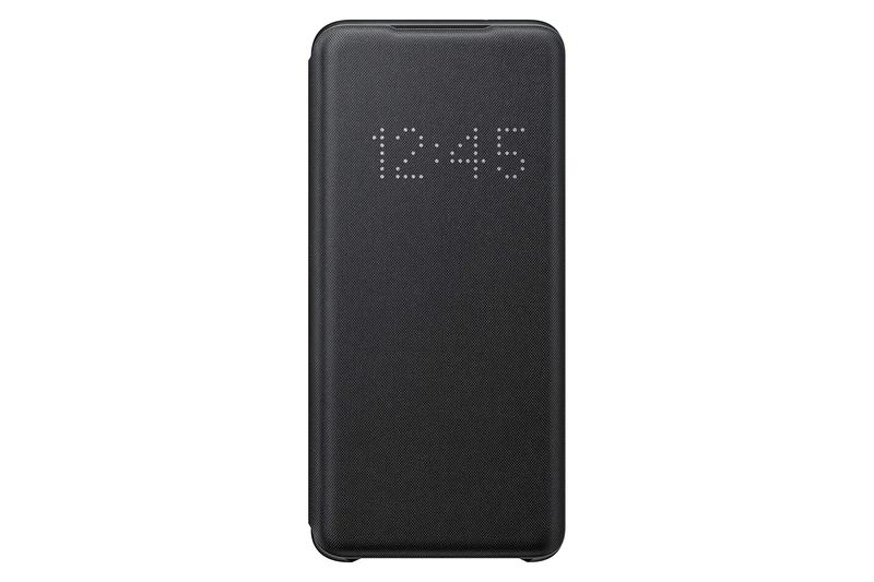 Samsung Original Galaxy S20 | S20 5G LED View Cover/Mobile Phone Case - Black - 6.2 inches