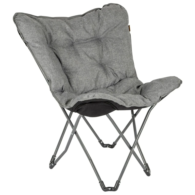 Bo-Camp Urban Outdoor Unisex's Redbridge Butterfly Chair, Anthracite, One size
