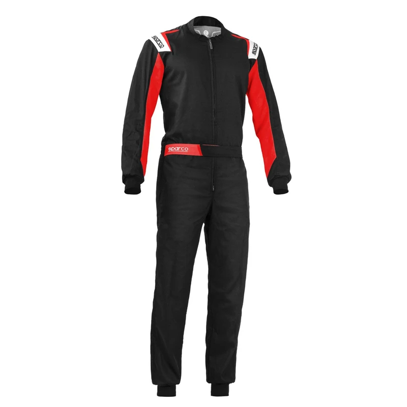 Sparco Monkey Rookie 2020 Kart Suit - Black/R - Size XL - Image 1