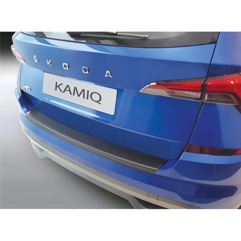 RGM ABS Rear bumper protector compatible with Skoda Kamiq 2019-2024 Excl. Facelift Black