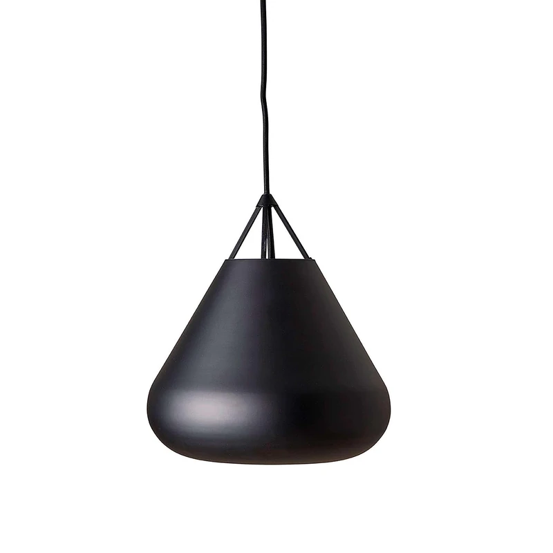 Dyberg Larsen Volta Hanging Pendant, Matt Black, 60 W