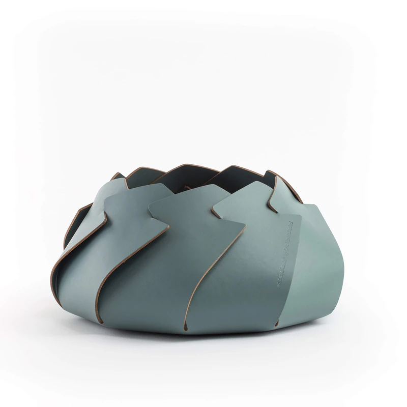 Vacavaliente Zambo Leather Organiser Eucalyptus