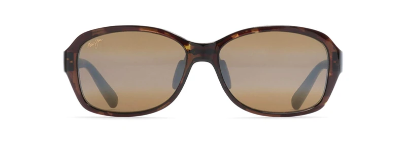 Maui Jim Koki Beach Polarized Universal Sunglasses for Women, Olive Green Turtle/Hcl Bronze Polarised, One Size