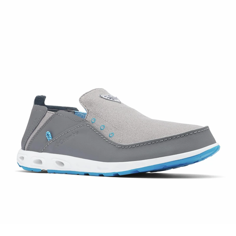 Columbia Men's Bahama Vent PFG Boat Shoe, Ti Titanium/Pool, 12 UK