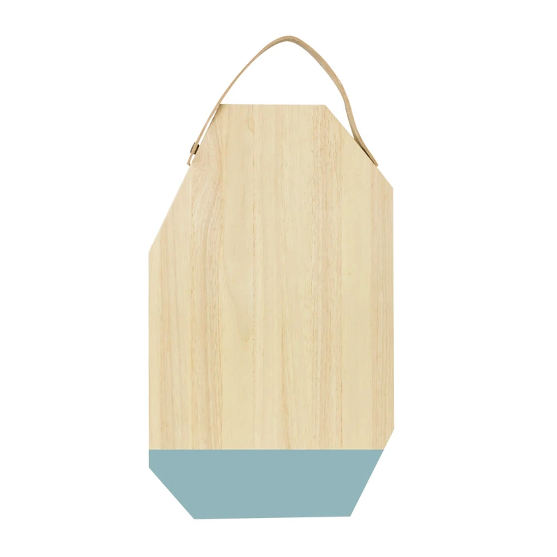 Tak Design Cutting Board, Wood, Blue, 50mm X 30mm X25