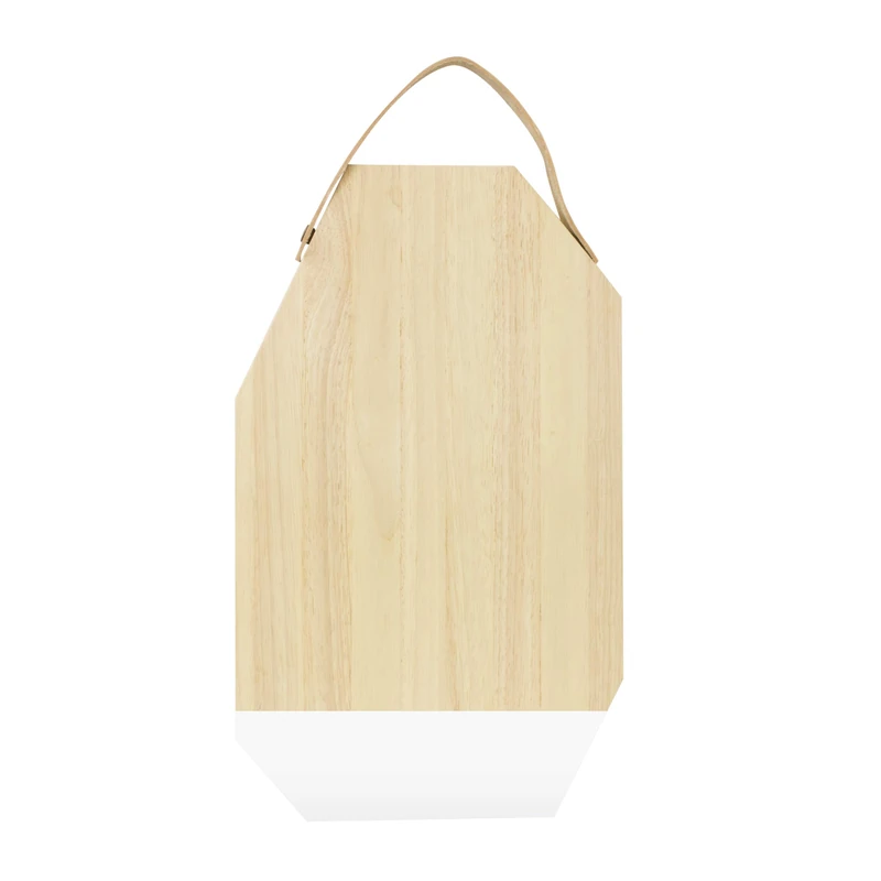 Tak Design Cutting Board, Wood, White, 50mm X 30mm X25