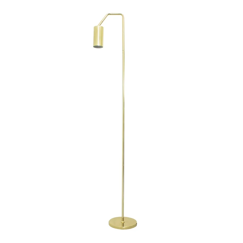 Tak Design Metal Floor Lamp Shiny Brass 20mm X 20mm X 15mm - Image 1