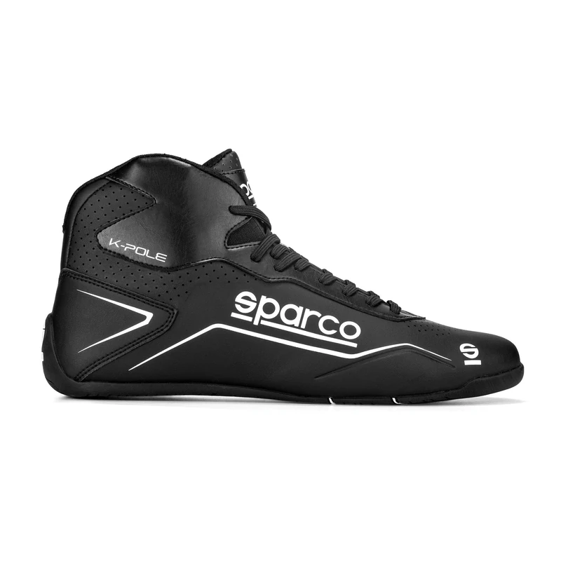 Sparco 00126926NRNR Kart Shoes K-Pole 2020, Size 26, Black