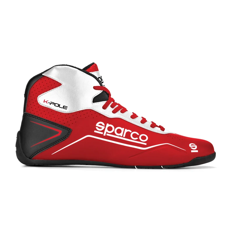 Sparco 00126928RSBI Kart Shoes K-Pole 2020, Size 28, Red