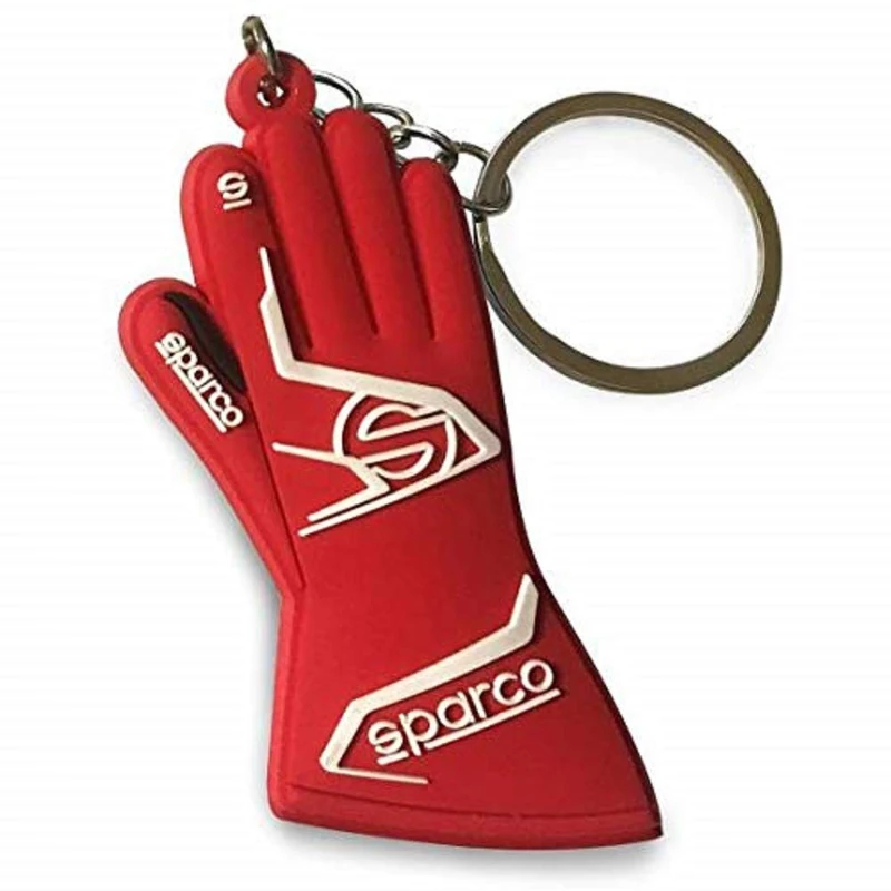 Sparco 099071GLOVE10 Set of 2 Key Chain Glove Kit 10