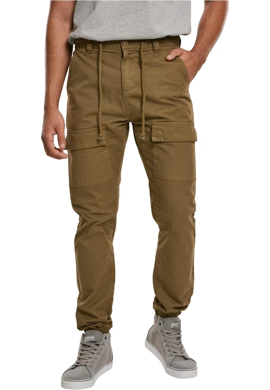 Urban Classics Men's Hose Front Pocket Cargo Hose Jogging Pants Dress Pants Not Applicable, summerolive, Xx-Large - Image 1