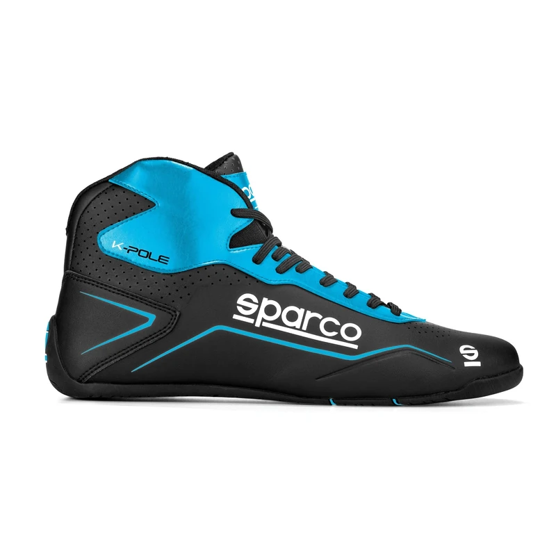 Sparco Kart Shoes K-Pole, Blue, Size: 28 EU