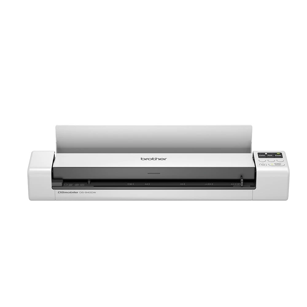 Brother DS-940DW Document Scanner, Wireless/USB 3.0, DSMobile, Portable, 2 Sided Scanning, 15PPM, A4 Scanner, Includes Micro USB Cable, White, Normal