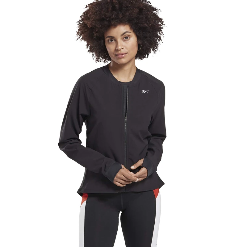 Reebok OSR Hero Jacket Jacket,Women, womens, Jacket, FL0094, Black, XS - Image 1